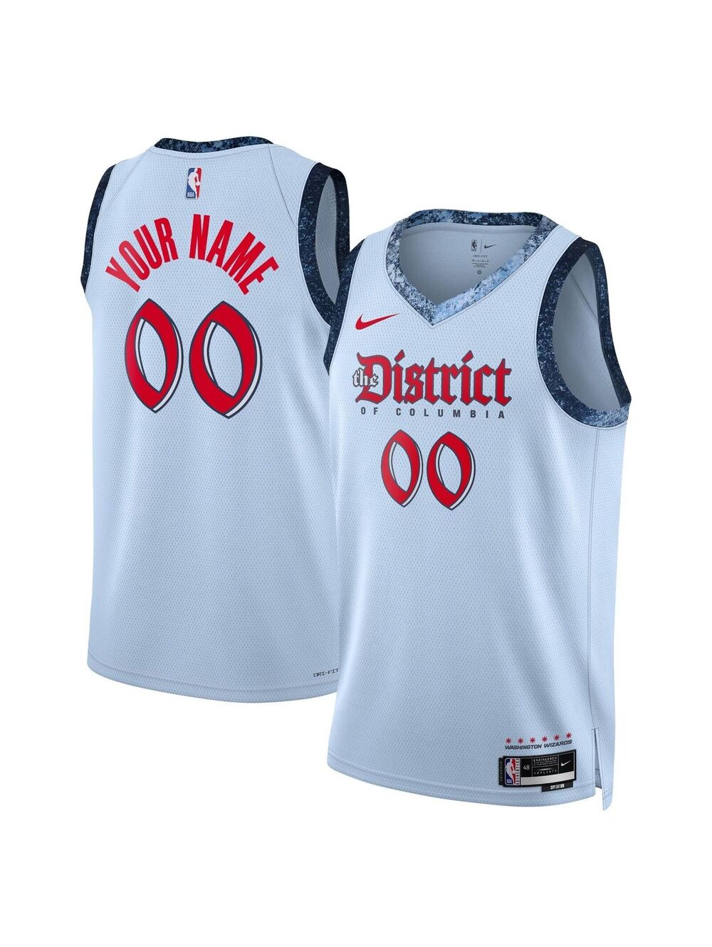 Washington Wizards Nike City Edition Swingman Jersey 2024 - Custom - Unisex